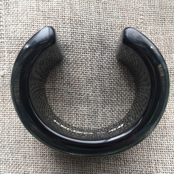 KENZO x H & M Cuff Bracelet Black Green Silver - Picture 4 of 4